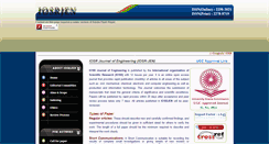 Desktop Screenshot of iosrjen.org
